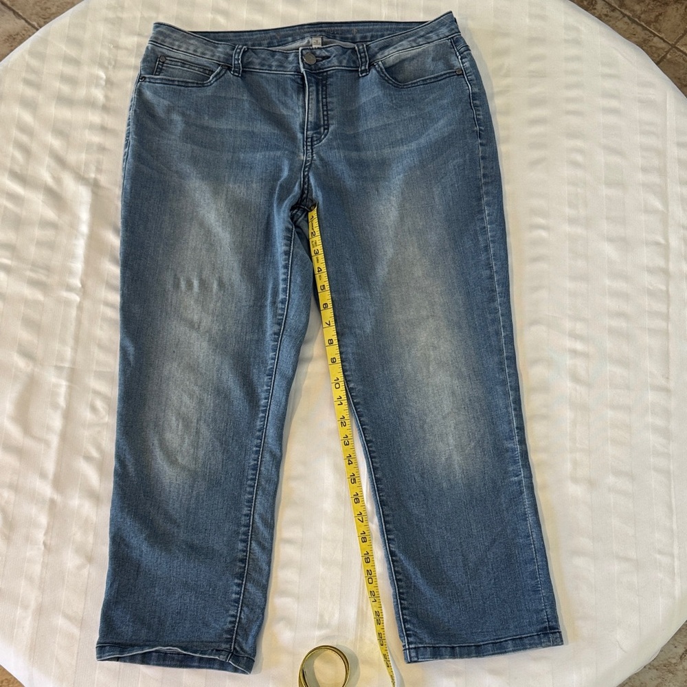 Jennifer Lopez Capri Blue Jeans